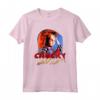 HapTiger Chucky Wanna Play Creepy Portrait Maglietta - Merchandise Ufficiale con Licenza - Ideale per Fan di Film Horror