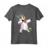 Divertente Dabbing Unicorn Shirt - Maglietta Unicorno Tamponato Regali per Ragazze e Ragazzi - Ideale per Compleanno e Anniversario