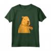 Capybara Mangiare Maglietta - Regalo Divertente per Natale e Compleanno - Ideale per Uomini, Donne e Bambini