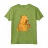 Capybara Mangiare Maglietta - Regalo Divertente per Natale e Compleanno - Ideale per Uomini, Donne e Bambini