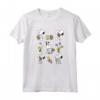 HapTiger - Snoopy Woodstock Easter Spring Pattern Maglietta con Licenza Ufficiale - Design Grafico H03189