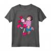 Steven Universe Spinel Loves Steven Maglietta - Officially Licensed T-shirt by HapTiger - Featuring Gems and Powers