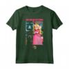 HapTiger Peach She Can Do Anything Poster Maglietta - Official Mario Bros. Princess Peach T-shirt for Men, Women, Boys, Girls - Nintendo Videogame Apparel