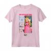 HapTiger Peach She Can Do Anything Poster Maglietta - Official Mario Bros. Princess Peach T-shirt for Men, Women, Boys, Girls - Nintendo Videogame Apparel