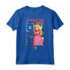 HapTiger Peach She Can Do Anything Poster Maglietta - Official Mario Bros. Princess Peach T-shirt for Men, Women, Boys, Girls - Nintendo Videogame Apparel