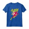DC Originals Flash Running Maglietta - Official Licensed Product for Fans - The Fastest Man Alive Design