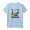 Minecraft Group Shot Happy 4th Birthday Maglietta - Officially Licensed Apparel for Kids' 4th Birthday Celebration - 21MCFT00031A-001