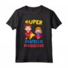 Super Fratello Maggiore Sorella Fratelli Famiglia Relazione - Maglietta Regalo per Compleanno e Natale
