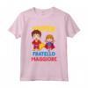 Super Fratello Maggiore Sorella Fratelli Famiglia Relazione - Maglietta Regalo per Compleanno e Natale