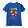 Super Fratello Maggiore Sorella Fratelli Famiglia Relazione - Maglietta Regalo per Compleanno e Natale