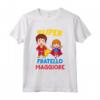 Super Fratello Maggiore Sorella Fratelli Famiglia Relazione - Maglietta Regalo per Compleanno e Natale