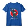 Rugby Japan Samurai T-Shirt di Rugby Fan Gift - Maglietta Unica per Appassionati di Samurai - Ideale come Regalo di Natale o Compleanno
