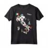 Italy Landmarks Map Colosseum Tee Shirt - Perfect Gift for Birthdays or Holidays - Explore Italy's Beauty with Major Cities - Men, Women, Kids
