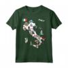 Italy Landmarks Map Colosseum Tee Shirt - Perfect Gift for Birthdays or Holidays - Explore Italy's Beauty with Major Cities - Men, Women, Kids
