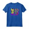 HapTiger Totally Neon Dude Maglietta - Officially Licensed Apparel for Trendy Individuals