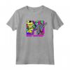 HapTiger Totally Neon Dude Maglietta - Officially Licensed Apparel for Trendy Individuals