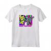 HapTiger Totally Neon Dude Maglietta - Officially Licensed Apparel for Trendy Individuals