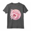 Kawaii Pastel Goth Giapponese Moda Morbida Grunge Maglietta - T-shirt Latte alla Fragola Estetica Kawaii per Ragazze Adolescenti