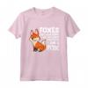 Foxes Are Awesome I am Awesome Therefore I am A Fox - Maglietta Volpe Divertente per Bambini e Adulti - Regalo Perfetto per gli Amanti delle Volpi