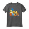 HapTiger Simpsons Family Couch Gag Maglietta - Official Merchandise for Men, Women, Girls, Boys