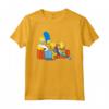 HapTiger Simpsons Family Couch Gag Maglietta - Official Merchandise for Men, Women, Girls, Boys
