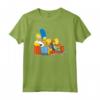 HapTiger Simpsons Family Couch Gag Maglietta - Official Merchandise for Men, Women, Girls, Boys