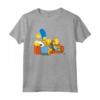 HapTiger Simpsons Family Couch Gag Maglietta - Official Merchandise for Men, Women, Girls, Boys