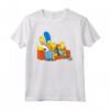 HapTiger Simpsons Family Couch Gag Maglietta - Official Merchandise for Men, Women, Girls, Boys