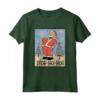 HapTiger Homer Santa Christmas Holiday D’oh-Ho-Ho Maglietta - Official Merchandise - Santa Claus Tee Shirt - Retro Vintage Design