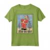HapTiger Homer Santa Christmas Holiday D’oh-Ho-Ho Maglietta - Official Merchandise - Santa Claus Tee Shirt - Retro Vintage Design