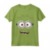HapTiger Minions Tom Big Face Maglietta - Officially Licensed Apparel for Kids - 18MINS00092A