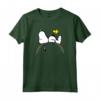 HapTiger Snoopy Woodstock T-shirt arcobaleno con Licenza Ufficiale - Opera Grafica OPNT-0129