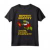 Hippity Hoppity Abolish Proprietà Privata - Frog Meme Maglietta per Fan del Comunismo - Ideale per Amanti della Cultura Meme