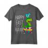 Pasqua T Rex Dinosauro Coniglio Uovo Bambini Felice Eastrawr Maglietta - Costume divertente per la caccia alle uova - Regalo Pasqua per tutta la famiglia