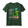 Pasqua T Rex Dinosauro Coniglio Uovo Bambini Felice Eastrawr Maglietta - Costume divertente per la caccia alle uova - Regalo Pasqua per tutta la famiglia