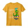 Pasqua T Rex Dinosauro Coniglio Uovo Bambini Felice Eastrawr Maglietta - Costume divertente per la caccia alle uova - Regalo Pasqua per tutta la famiglia