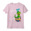 Pasqua T Rex Dinosauro Coniglio Uovo Bambini Felice Eastrawr Maglietta - Costume divertente per la caccia alle uova - Regalo Pasqua per tutta la famiglia