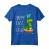 Pasqua T Rex Dinosauro Coniglio Uovo Bambini Felice Eastrawr Maglietta - Costume divertente per la caccia alle uova - Regalo Pasqua per tutta la famiglia