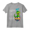 Pasqua T Rex Dinosauro Coniglio Uovo Bambini Felice Eastrawr Maglietta - Costume divertente per la caccia alle uova - Regalo Pasqua per tutta la famiglia