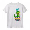 Pasqua T Rex Dinosauro Coniglio Uovo Bambini Felice Eastrawr Maglietta - Costume divertente per la caccia alle uova - Regalo Pasqua per tutta la famiglia
