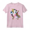 Dab Unicorn Camicia Ragazze Bambini Donne - Maglietta Dabbing Unicorni alla Moda per Compleanno o Natale