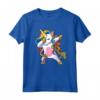 Dab Unicorn Camicia Ragazze Bambini Donne - Maglietta Dabbing Unicorni alla Moda per Compleanno o Natale
