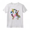 Dab Unicorn Camicia Ragazze Bambini Donne - Maglietta Dabbing Unicorni alla Moda per Compleanno o Natale