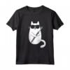 Gatto Divertente con Occhiali da Sole Musicista Flauto Maglietta - Regalo Perfetto per i Suonatori di Flauto e Proprietari di Gatti