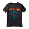 HapTiger Spider-Man 2099 Retro Jump Logo Maglietta - Official Marvel Apparel for Fans - Buy Now!