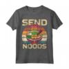 Invia Noods Vintage Ramen Japanese Noodles Pho Bowl Anime Maglietta - Idea Regalo per Amanti del Ramen e della Cultura Asiatica - Costume Divertente per Feste di Compleanno