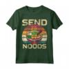 Invia Noods Vintage Ramen Japanese Noodles Pho Bowl Anime Maglietta - Idea Regalo per Amanti del Ramen e della Cultura Asiatica - Costume Divertente per Feste di Compleanno