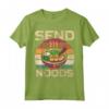 Invia Noods Vintage Ramen Japanese Noodles Pho Bowl Anime Maglietta - Idea Regalo per Amanti del Ramen e della Cultura Asiatica - Costume Divertente per Feste di Compleanno