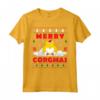 Merry Corgmas - Corgi Culo Divertimento Natale - Camicia Corgi Lover Regalo per Natale - Ideale per Proprietari di Corgi