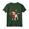 Jack Russell Renna Natale Maglietta - Camicia con Renna Jack Russell Terrier - Ideale per gli Amanti dei Cani a Natale